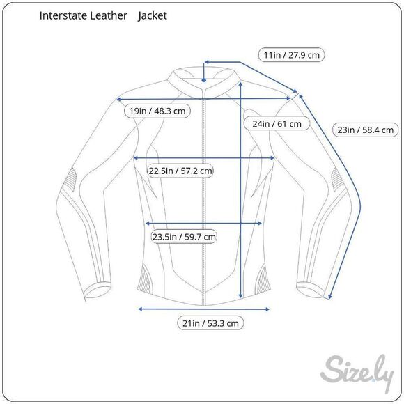 Vintage Interstate Leather Jacket Womens Motorcycle Black Lace Up Side Braided - Picture 12 of 12